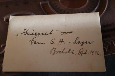 Preview: altes Foto - Eingang S.A. Lager - Breholt ?? 1936